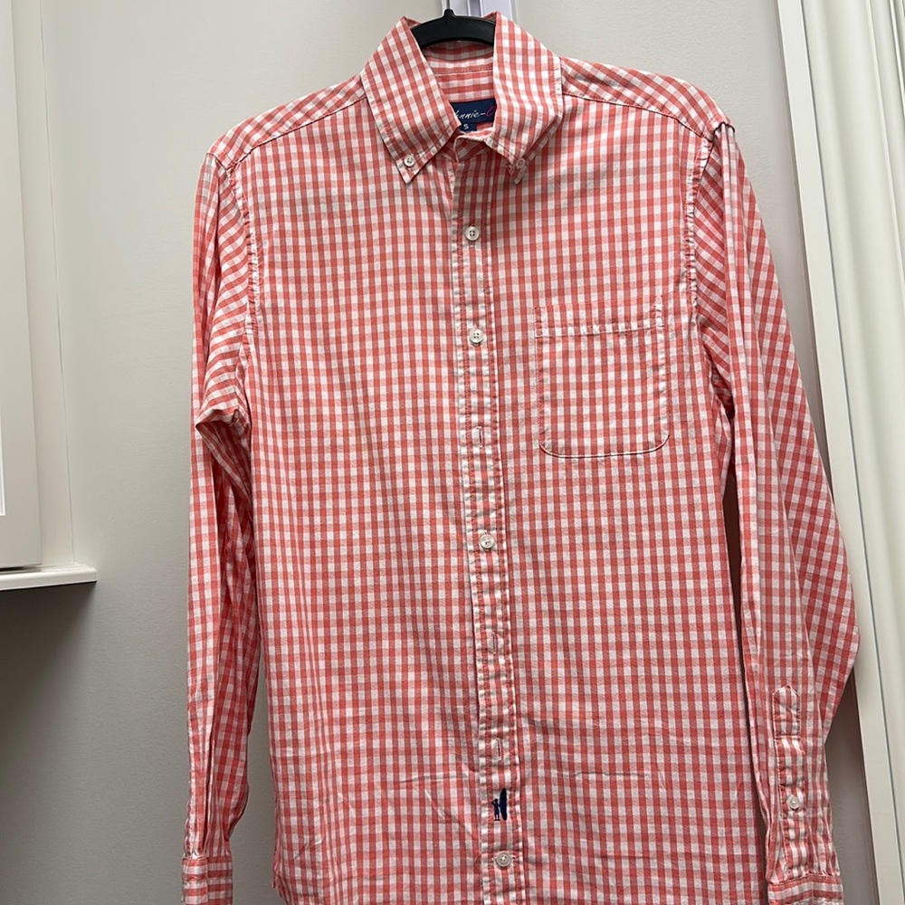 Johnnie O men’s long sleeve button down collar shirt